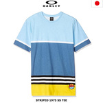 I[N[ OAKLEY TVc  FOA400257 STRIPED 1975 SS TEE Y