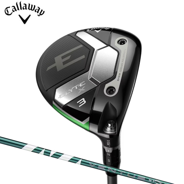 LEFC ELYTE X tFAEFC FW G[g VENTUS GREEN 50 for Callaway StNu