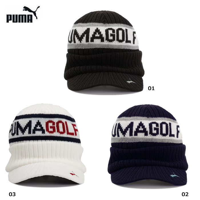 PUMA �v�[�} 028061 �����Y �S���t �x�[�V�b�N���S �j�b�g �L���b�v